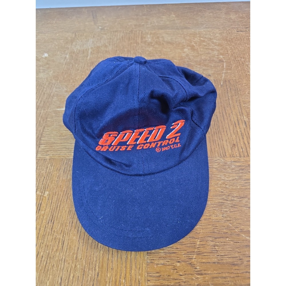 Vtg Speed 2 Cruise Control 20th Century Fox Strapback 1997 Movie Promo Hat